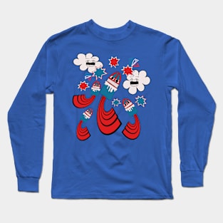 Firecracker Rockets Pop Long Sleeve T-Shirt